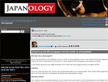 Tablet Screenshot of japanology.nl